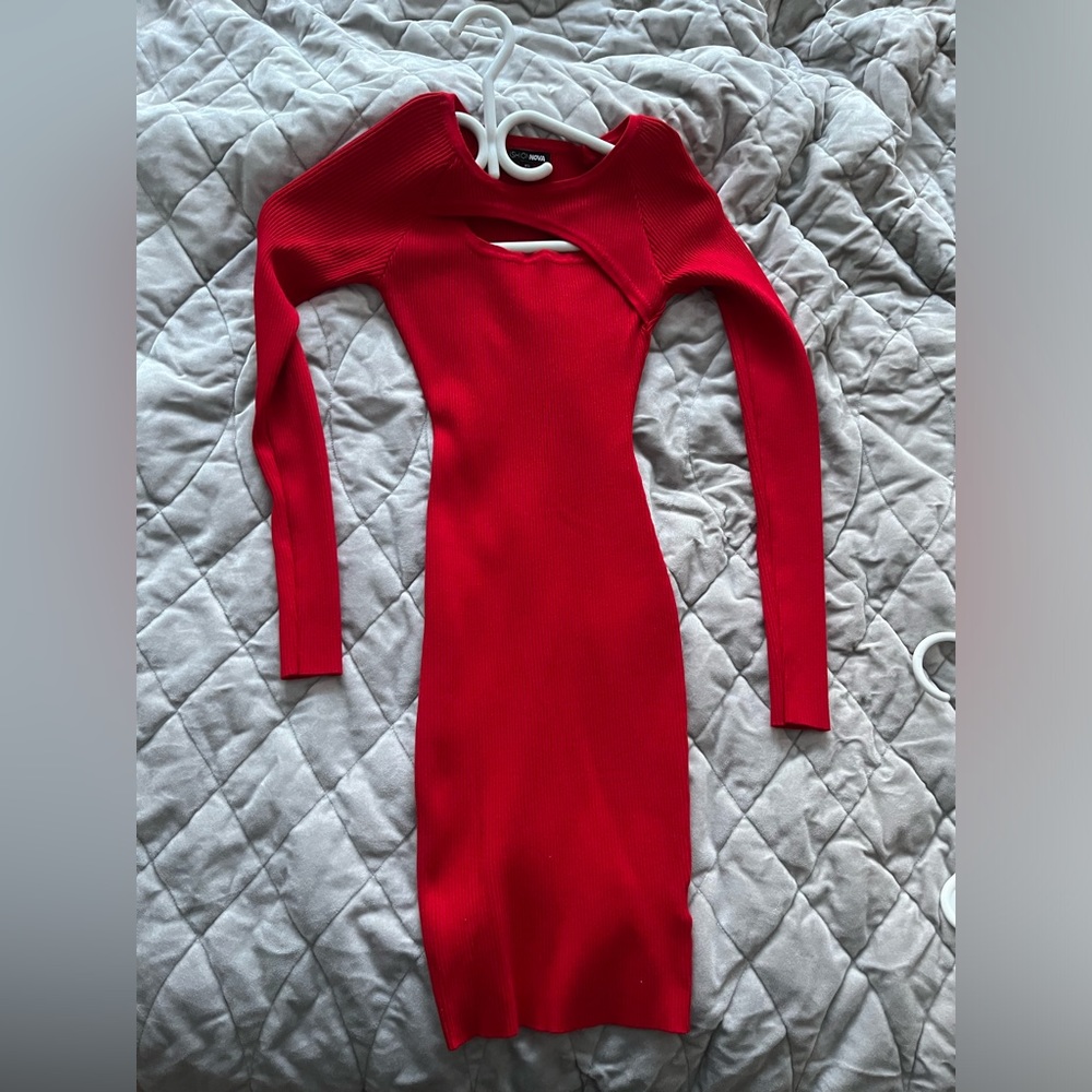 Red dress